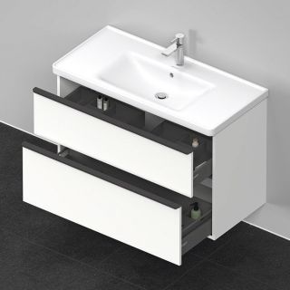 Тумба под раковину Duravit D-Neo DE435601818 подвесная белая